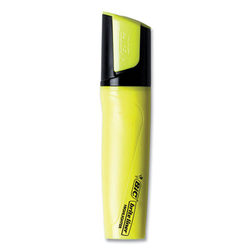 BIC® Brite Liner 3 'n 1 Highlighters, Yellow Ink, 3 'n 1 Chisel Tip, Black-yellow Barrel, Dozen freeshipping - TVN Wholesale